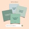 Self Care Shower Affirmation Cards [Waterproof] Positive Manifest For Women Meditation Daily Motivational Self-Empowering Quotes Girl Boss 15 Stress Relief Routine Set, Easy Stick and Remove From Shower and Mirror