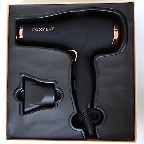 Foxybae Blomance Rose Gold Matte Black  Ionic Hair Dryer 1875w NIB