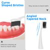 Replacement Toothbrush Heads with Covers for Burst (5 Count, White)