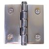 2" Cabinet Hinge Chrome Brass Coin Finials | Renovator's Supply