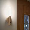 Auraglow Smart LED Sensor Wall Light – Portable – Rechargeable Night Light – Indoor Use – Magnetic Base (Pine, 1 Pack)