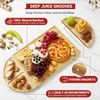 3 Pcs Magnetic Cheese Board Set, Bamboo Cutting Board Set,Large Cheese Platter