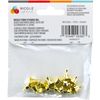 Cousin DIY Liberty Bells .375 Inch, 12 Pack, Silver