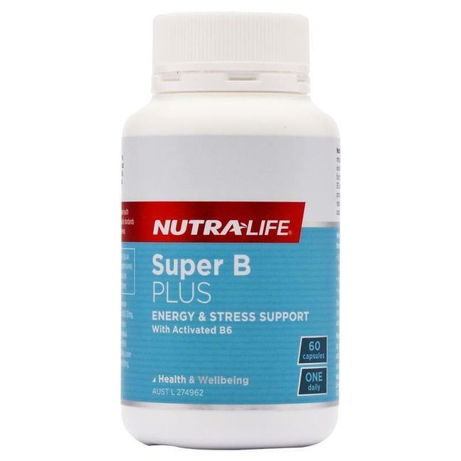 Nutralife Super B Plus 60 Capsules (Nutra-Life)