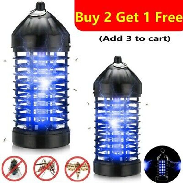 Electric UV Mosquito Killer Lamp Outdoor/Indoor Bug Zapper Insect Fly Trap Lamp