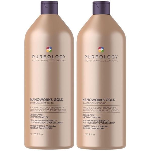 Pureology DOUBLE SUPERSIZE Nanoworks Gold Shampoo 1000ml