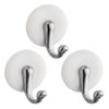 InterDesign AFFIXX 3-Piece Set White/Chrome