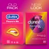 Durex Pleasure Me Ribbed and Dotted Condoms (Pack of 20)