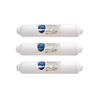 3 Replacement Mini RO Inline Filters- Sediment, Carbon and Calcite/Carbon (pH) 