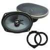 Fits Chevy Malibu 2008-2012 Rear Deck Replacement Harmony HA-C69 Speakers