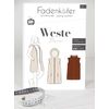 Papierschnittmuster Weste Damen