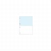 hisago Multi Printer 帳票 B5 blue 2 Side 4 Holes (100 Sheets) bp2090