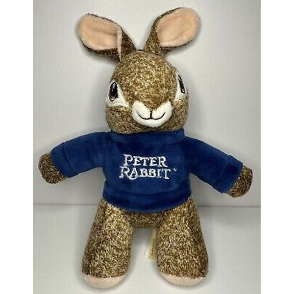 DanDee PETER RABBIT 8" Plush Stuffed Animal With Bag Clip