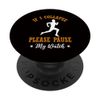 If I Collapse Please Pause My Watch - Marathon Running PopSockets mit austauschbarem PopGrip