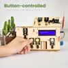 KEYESTUDIO Smart Home IoT Kit for Arduino, Electronics Home Automation Coding, Learning Mechanical Building, Electrical Engineering, Code Educational Coding for 14+ Teens Adults