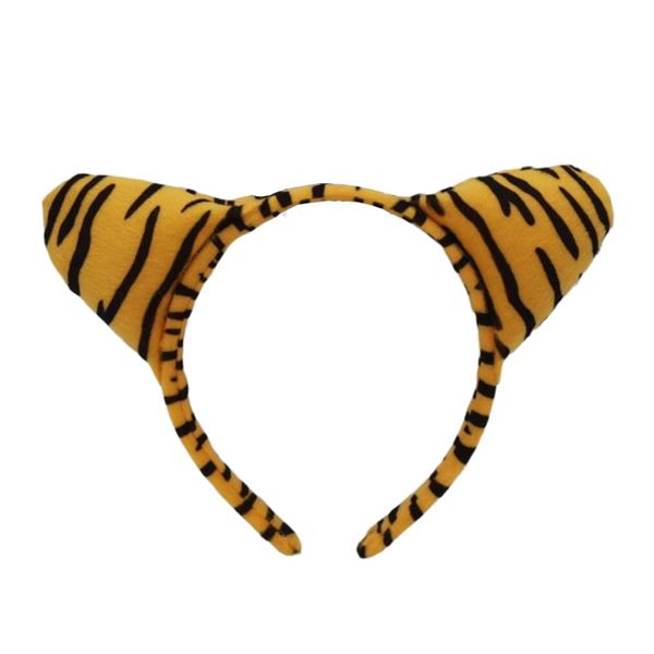 MOFEINI Tiger Ears Headband Fancy Animal Hair Band Halloween Costume Cosplay Party Accessory