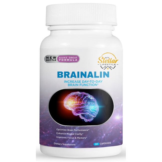 Brainalin, promueve la claridad mental-60 Cápsulas