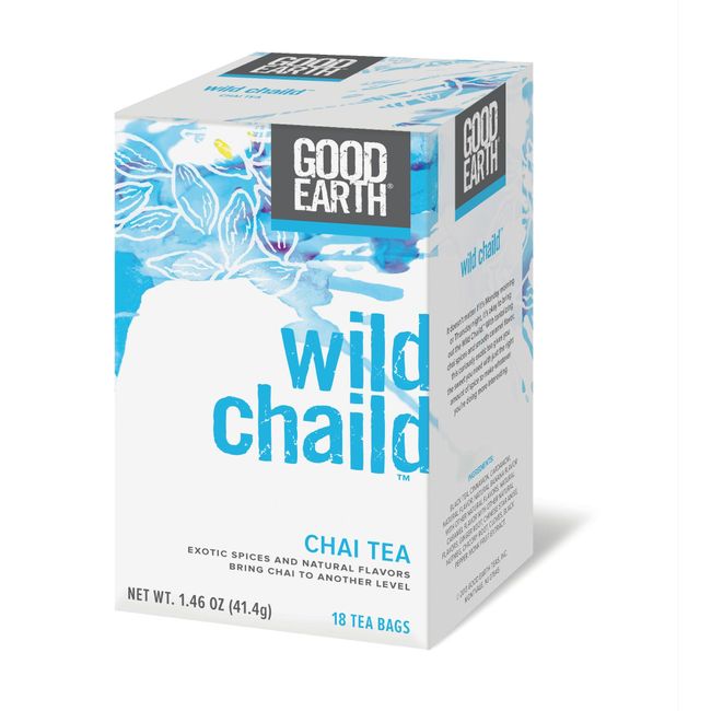 Good Earth Wild Chaild Chai Tea, 18 Tea Bags