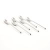 Knork Original Long Handle Iced Tea Spoon, 6 Piece Set, Matte Finish