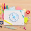 TOYANDONA 2Pcs Circle Protractor Protractor Ruler Protractor Measuring Tool 360-degree Protractor for Kids Classroom