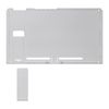 eXtremeRate Replacement Back Case for Nintendo Switch Console, DIY Backplate & Kickstand Stand Replacement Part Case Set for NS Switch Console Transparent Black [No Console]