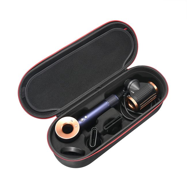 RLSOCO Hard Case for Dyson Supersonic Hair Dryer HD15 HD08 HD07 HD03 HD01-Fits Complete Supersonic Accessories (Black)