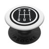 Car Guy - Stick Shift Manual Gears - Classic Car Guy PopSockets Swappable PopGrip