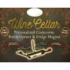 Bottle Opener/Corkscrew ~ NAMES (B) ~ Corkscrew/Bottle Opener & Fridge Magnet (Beverley)