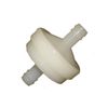 Lawnmower Inline Fuel Filter 75 Micron, in/outlet 6mm, Briggs, Toro, John Deer