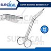 10 Pcs Bandage Scissors 4.5" Nurses Surgical Veterinary Instruments