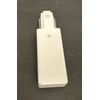 WAC Lighting LLE Live End Power Feed For L-Track Systems, White