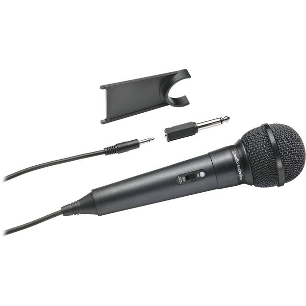 Audio-Technica ATR1100x Unidirectional Dynamic Microphone (ATR Series), Black