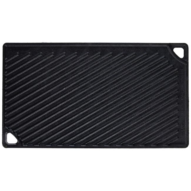 Lodge Reversible Cast Iron Grill/Griddle, Black