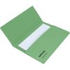 Officely Foolscap Document Wallets 285gsm - Green (Pack of 10)