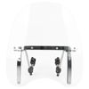 Universal 1" & 7/8" Handlebar Clear Motorcycle Windshield W/ Hardware For Harley