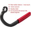 13mm Injection Pump Idle Lock Nut Wrench + Cummins Engine Barring Tool for Dodge