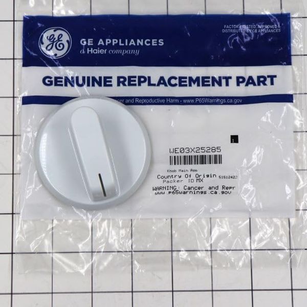 Allstar Appliance Parts WE03X25285 Dryer Timer Control Knob Assembly