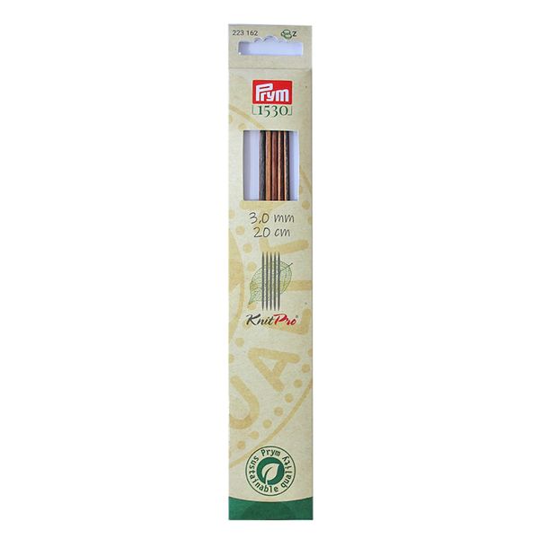 Prym Pointed Knitting Needle, Wood, Mehrfarbig, 5 mm