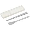 OSK Pale Color Pull Lid Combination White [CT-27] Dishwasher Safe