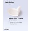 COSRX Master Patch Large 10 Patches | Spot Treatment for Nose, Forehead, Chin | Contour Large Shaped Easy Pimple Treatment | Face & Body Quick and Effective A.D.F. Hydrocolloid | Korean Skincare