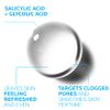 La Roche-Posay Effaclar Clarifying Solution Acne Toner with Salicylic Acid and Glycolic Acid, Pore Refining Oily Skin Toner, Gentle Exfoliant to Unclog Pores and Remove Dead Skin Cells