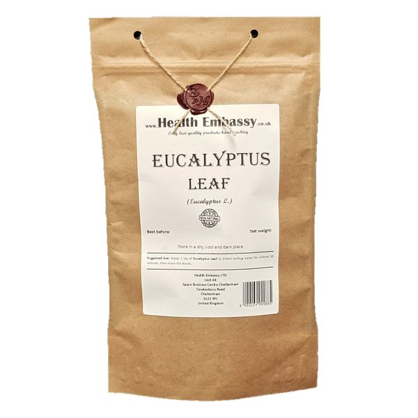 Health Embassy Eucalyptus Leaf (Eucalyptus L) Loose Herbal Tea (50g)