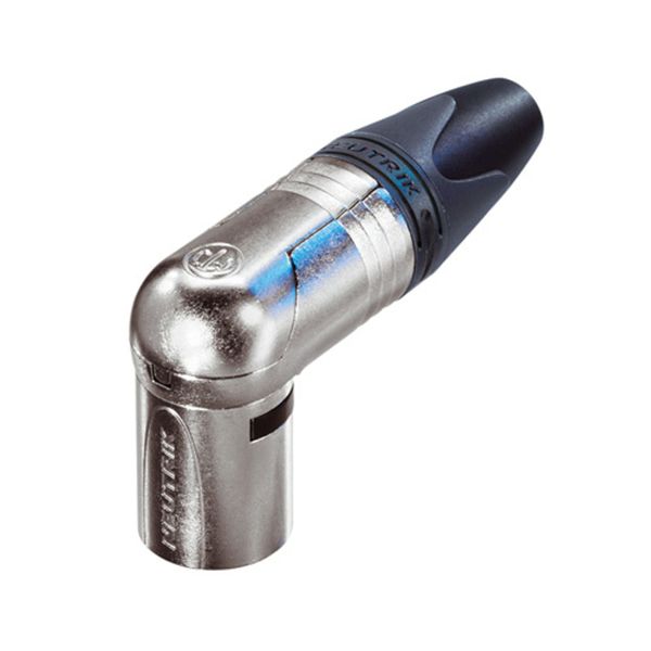 Neutrik NC5MRX, Angled Cable Connector, Cable Plug, Suitable for Audio and Video Applications