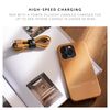 NATIVE UNION BELT Cable USB-C to Lightning Data Sync Rapid Charging Cable [MFi Certified] Compatible with iPhone/iPad (1.2m) (Kraft)