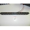 Tecniq 15" Clear Red Multi-function Stop Turn Tail Marker Trailer Light LED Bar