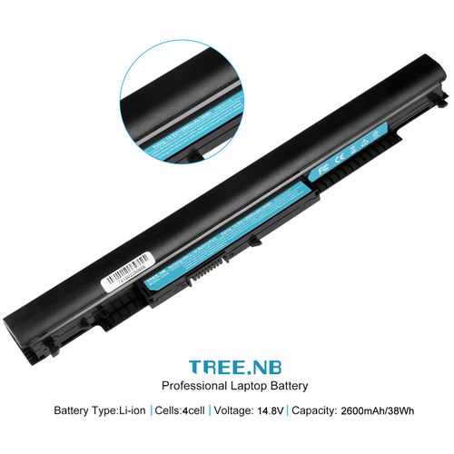 TREE.NB (Long Life New 807956-001 Replacement Laptop Battery for HP Spare 807957-001 807611-421 807611-131 807611-221 807612-421 HS04 HS03 HSTNN-LB6U Notebook 15-AY039WM HP 240 245 250 255 256 G4/G5