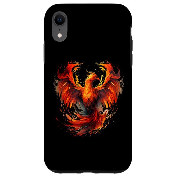 Phoenix Artwork Rejuvenation Mythical Bird Phoenix Rising Case for iPhone XR