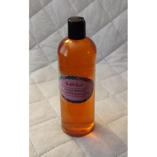 Mango Coconut Moisturizing Bubble Bath - 16oz Medium