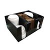 Coffee counter condiment caddy cup dispenser lid display tea rack countertop