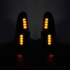 2003-2007 Super Duty Side Mirror Turn Lights LED SMOKE Lens Replacement Kit Set